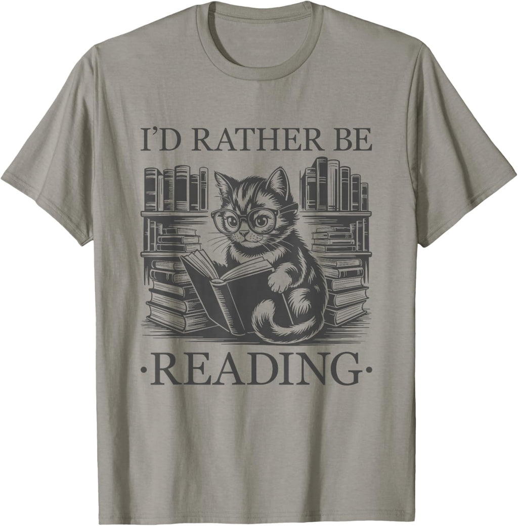I'd Rather Be Reading T-Shirt