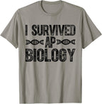 I Survived AP Biology AP Bio Exam Last Day of School T-Shirt