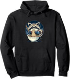 Kawaii Japanese Panda Ramen Noodles Anime Pullover Hoodie
