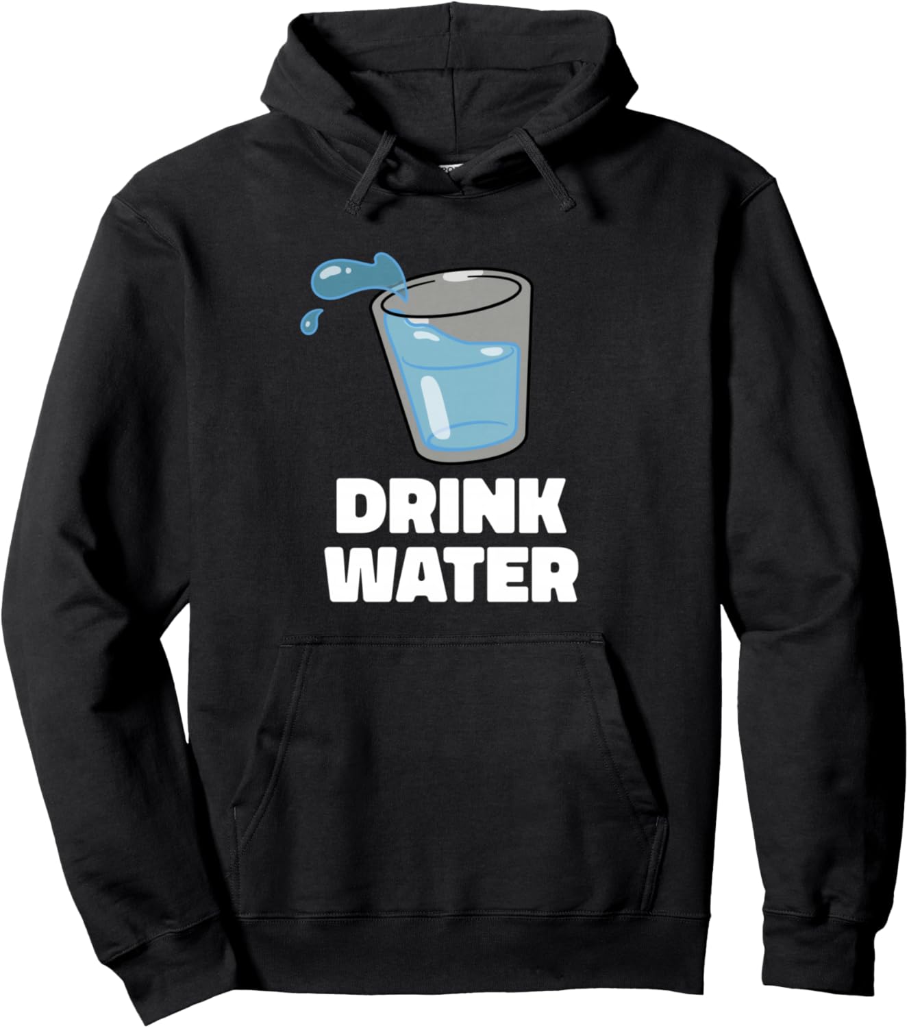 Hydration Gym Workout Stay Hydrated Funny Drink Water Pullover Hoodie