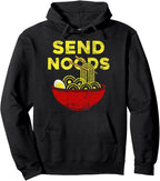 Japanese Ramen Noodle Japanese Ramen Fan Pullover Hoodie