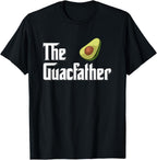 Avocado Guacamole Tshirt Gift The Guacfather T-Shirt