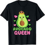 Avocado Queen Funny Ketogenic Diet T-Shirt