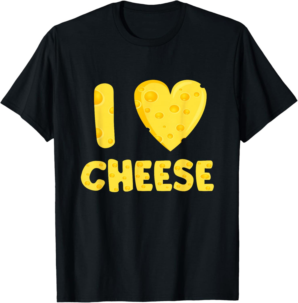 Cheese Lover present Cheese Gifts Funny I love cheese T-Shirt