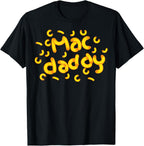 Mac & Cheese Dad Shirt | Cool Mac Daddy Macaroni Cheese Gift T-Shirt
