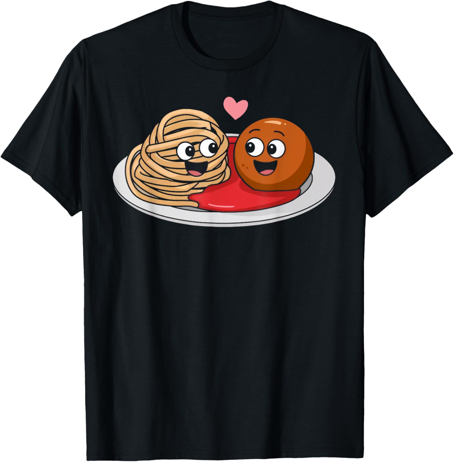 Meatball Spaghetti Italy Food Cuisine Italian Meatball T-Shirt