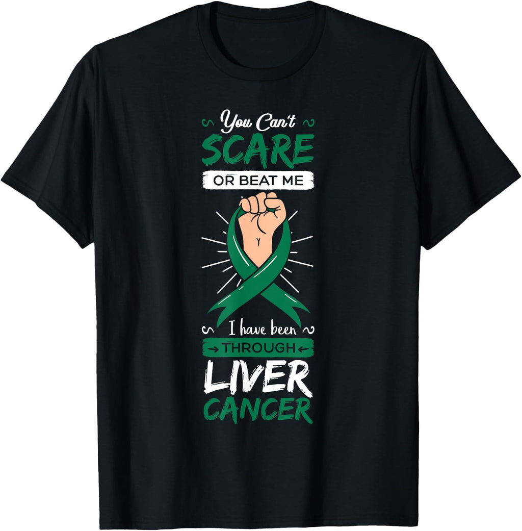 Liver Cancer Awareness Survivor Primary Hepatic Patient Gift T-Shirt