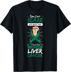 Liver Cancer Awareness Survivor Primary Hepatic Patient Gift T-Shirt