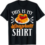 This Is My Spaghetti Pasta Eat Food Meatballs Tomato Sauce T-Shirt