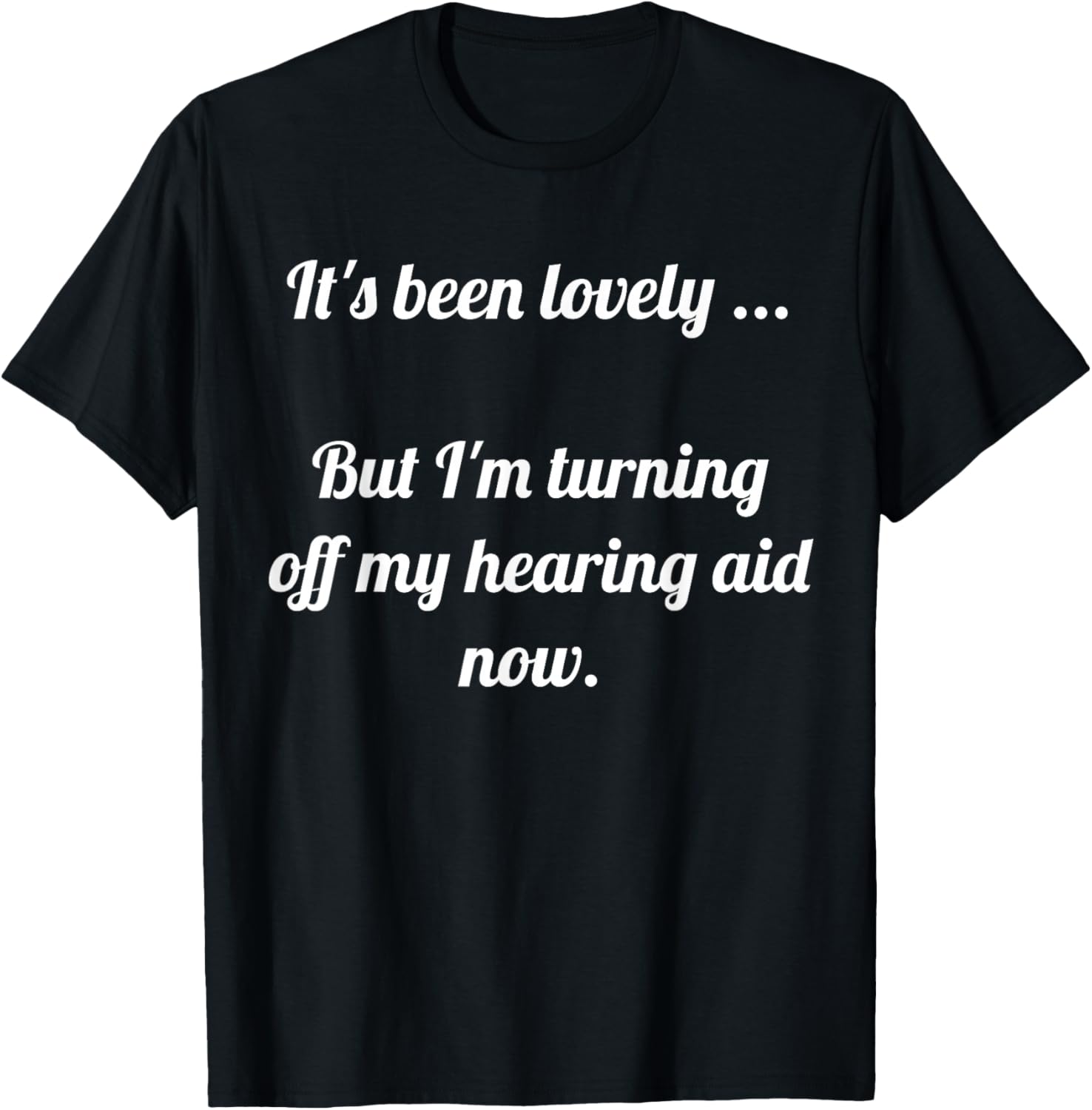 Funny Deaf Pride ASL Hearing Aids Product T-Shirt