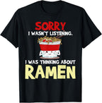 Ramen Japanese Noodles Funny Gift Short Sleeve T-Shirt