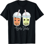 Bes Teas Best Friends Besties Boba Tea Bubble Tea Gift T-Shirt