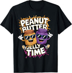 Peanut Butter and Jelly Matching Foodie Crew T-Shirt