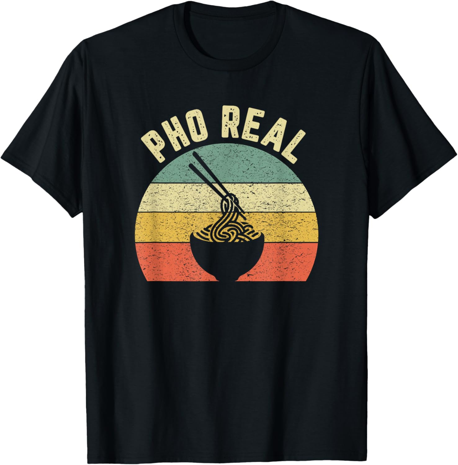 Pho Noodles Shirt Vietnamese Food Funny Chef Soup Pho Real T-Shirt