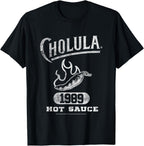 Cholula Vintage Varsity Pepper Since 1989 Hot Sauce T-Shirt
