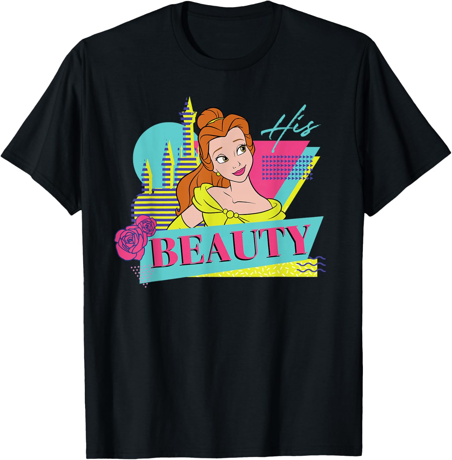 Disney Beauty and The Beast Couples Matching His Beauty T-Shirt