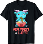 Ramen Baphomet Ramen is Life Creepy Anime T-Shirt
