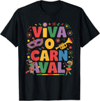 Viva O Carnaval Brazil Carnival Outfit Samba Parade T-Shirt