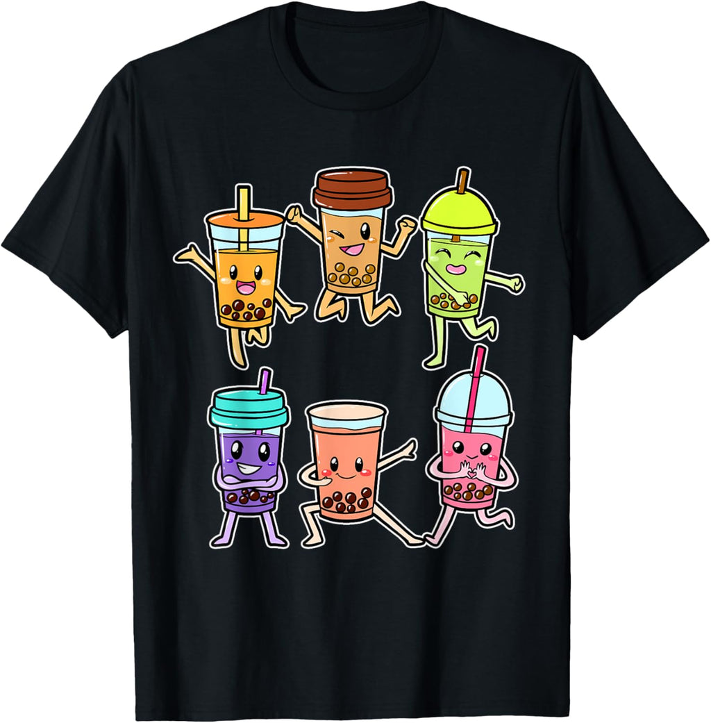 Boba Tapioca Pearls Bubble Milk Tea Drink Tea-Based Gift T-Shirt