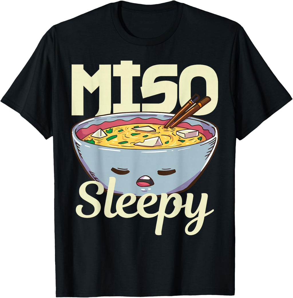 Miso Anime Japanese Food Lover Gift T-Shirt