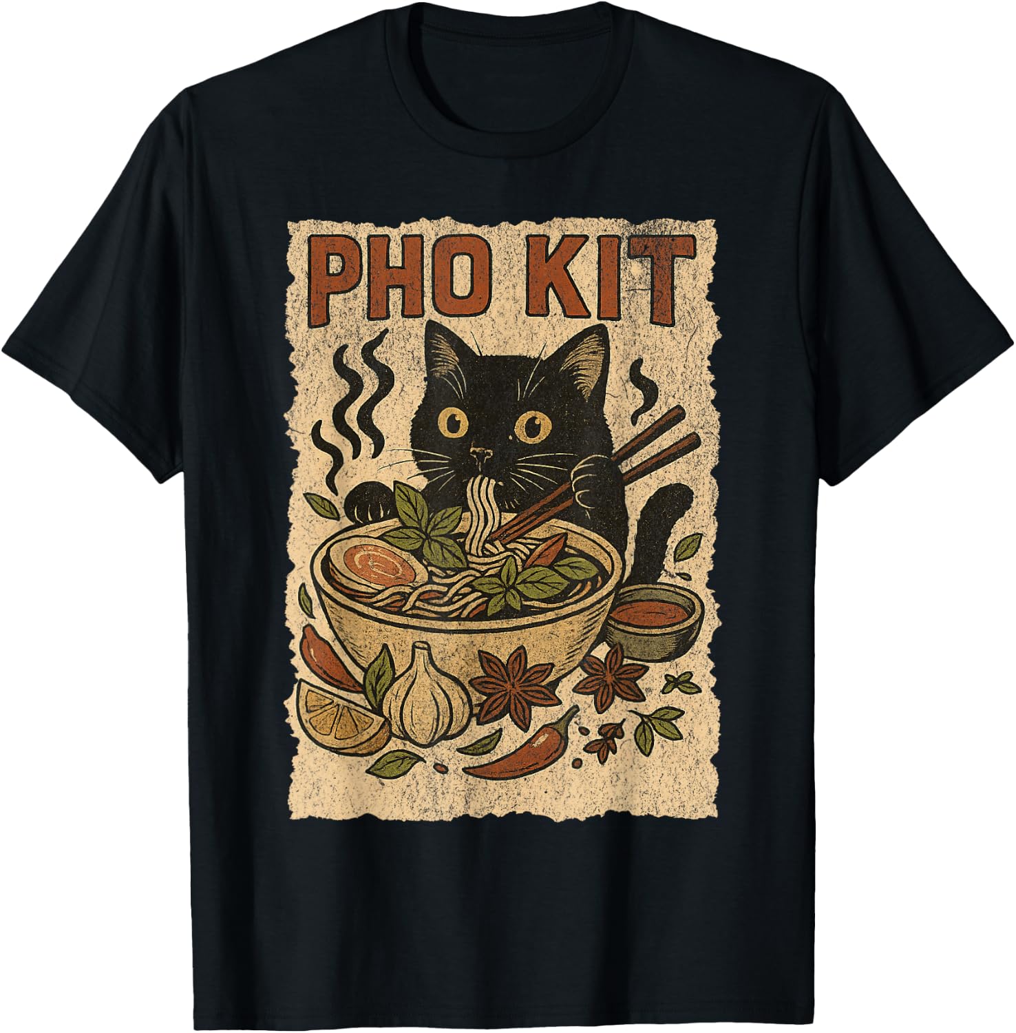 Pho Kit Funny Ramen Noodle Soup T-Shirt