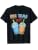 Boba Bubble Tea Bes Teas Kawaii Cute Bestie Blue and Brown T-Shirt