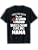 Wheelchair Curling Mom Design - Loud and Proud Mama! T-Shirt