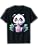 Kawaii Cute Anime Panda Drinking Bubble Tea Boba Tea Panda T-Shirt