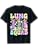 Groovy Lung Squad Happy Easter Day Respiratory Therapist T-Shirt