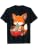 Fox Eating Ramen Ramen Noodle Lovers Fox Themed Gift T-Shirt