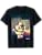 Funny Cat Bathroom Toilet Paper Humor Weird Retro T-Shirt