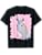Cute rainbow unicorn that chews pink chewing gum T-Shirt