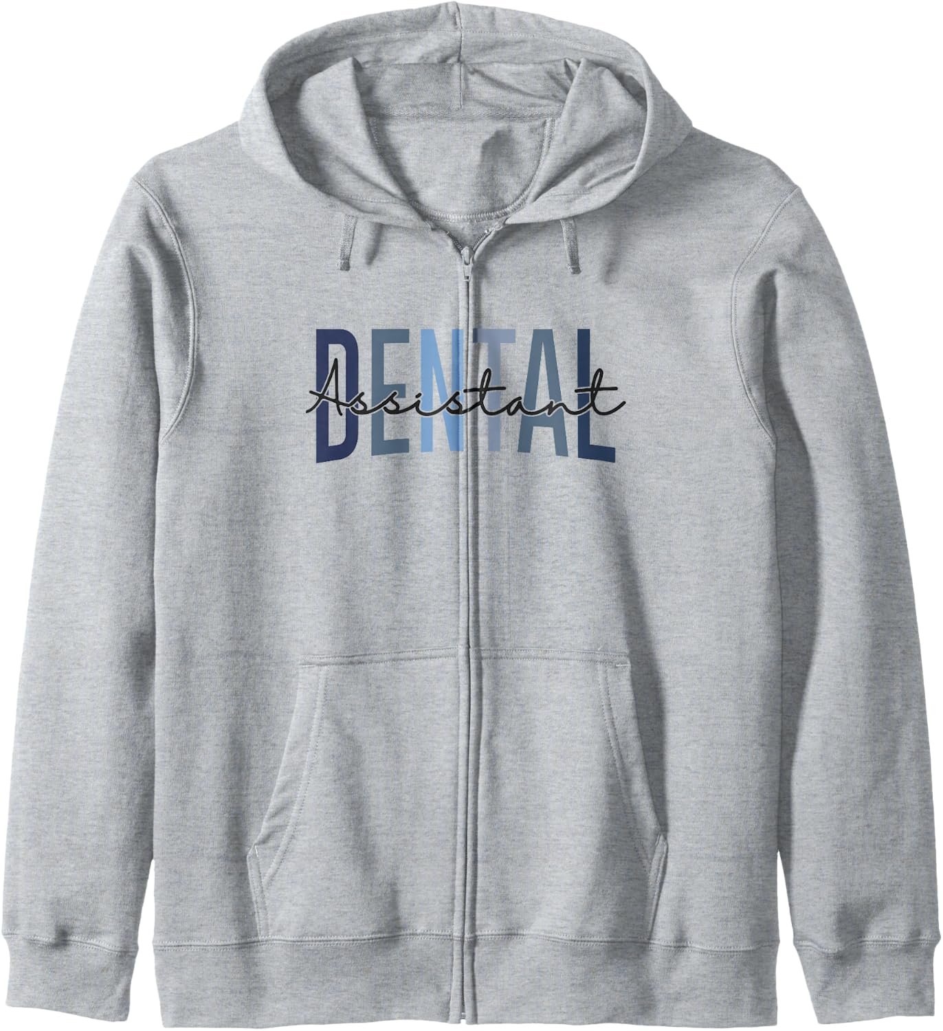 Funny Certified Dental Assistant Dental Hygienist Dentistry Zip Hoodie